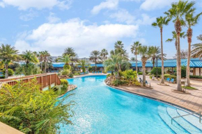 Palms Resort Pool & Gulf View King Suite Across From Beach Sleeps 6